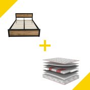 Купити Осінній цінопад: Ліжко Loft + Матрац Carmin у Вінниці