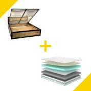Купити Осінній цінопад: Ліжко Loft з п. м. + Матрац Like у Вінниці