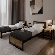 Купить Кровать Loft 90 2 шт. + Тумба прикроватная Loft 2 шт. в Виннице