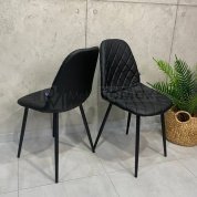 Купити Стул обеденный LIYA FX black (BOX-2) у Вінниці