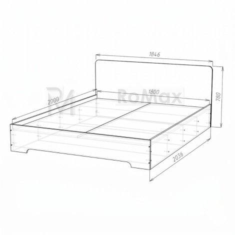 Купить Кровать Изи 180х200 в Виннице