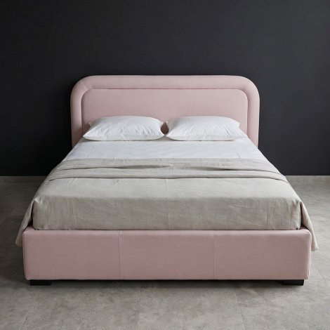 Ліжко Емма 160х200 (Eco Lounge light Pink)