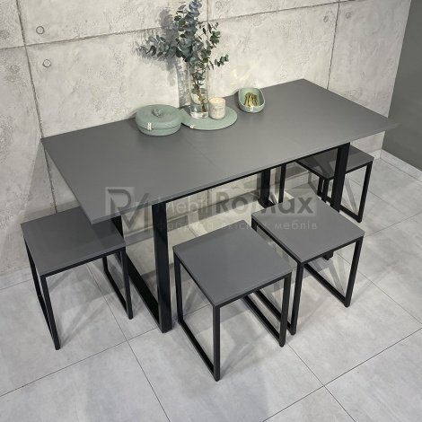 Купить Стол SHERWOOD + 4 Табурети LOFT в Виннице