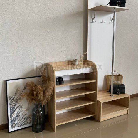 Купити Тумба для взуття з ящиком White Mix 700х900х350 у Вінниці